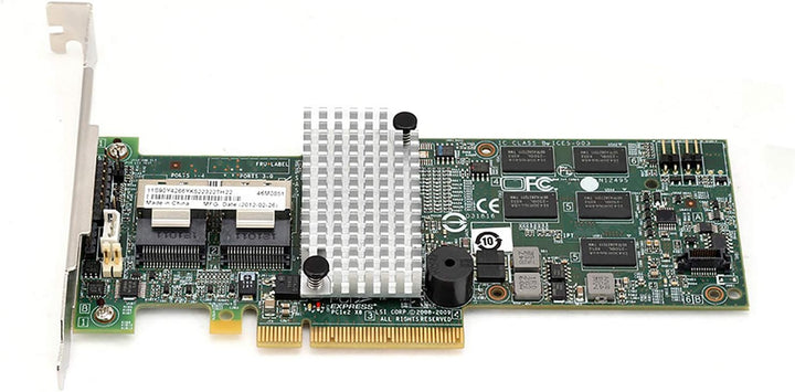 IBM M5015 Megaraid, SAS Controller RAID 6G PCIe Bang 9260‑8i SATA und Olufsen X8 für LSI 46M0851