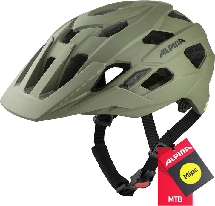 Alpina PLOSE MIPS Helmet 2023 Olive matt 52-57 cm, 52-57 cm