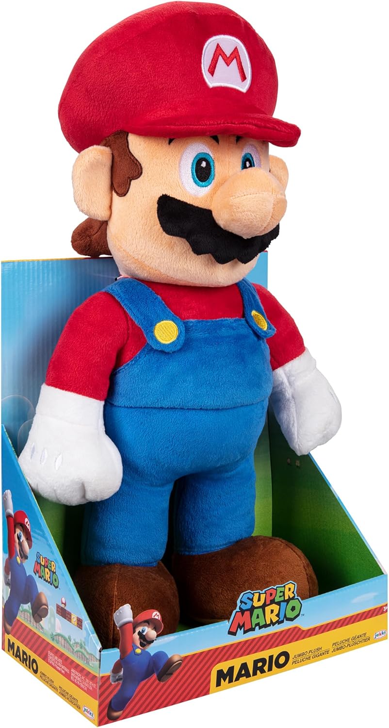 Nintendo SUPER MARIO - Mario Jumbo Plüschfigur 50cm