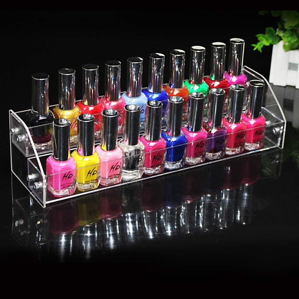 Aufbewahrungsbox für Nagellack, Kosmetik-Ständer, transparent, geeignet zum Aufbewahren und Ausstell