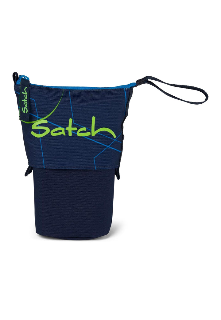 Satch Pencil Slider Federmäppchen Stiftehalter zum Stehen 3 Innenfächer Geheimfach Recycelte Materia