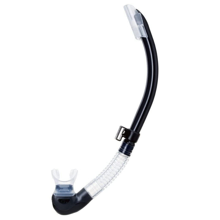TUSA Platina 2 Hyperdry - Ventil Schnorchel mit Spritzschutz Schwarz, Schwarz