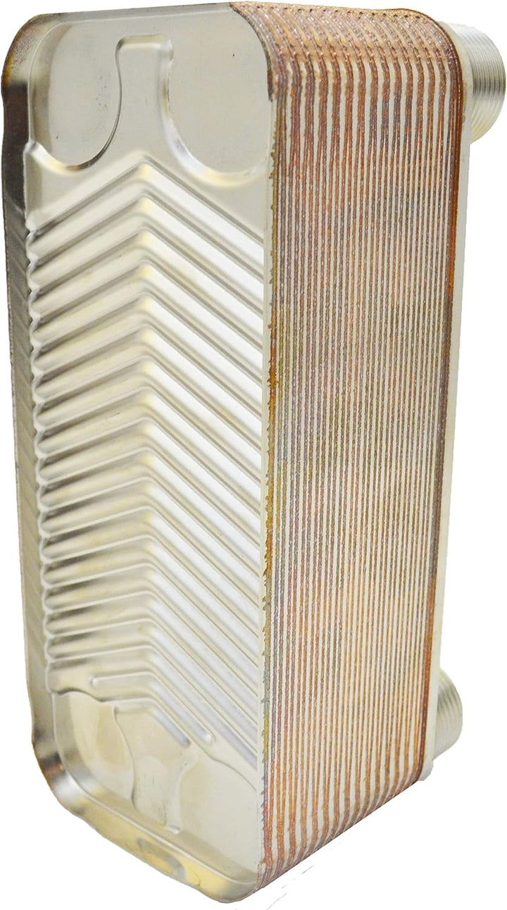 Edelstahl Plattenwärmetauscher Nordic Tec Ba-16-24 mit Isolierung Wärmetauscher Plattenwärmeübertrag
