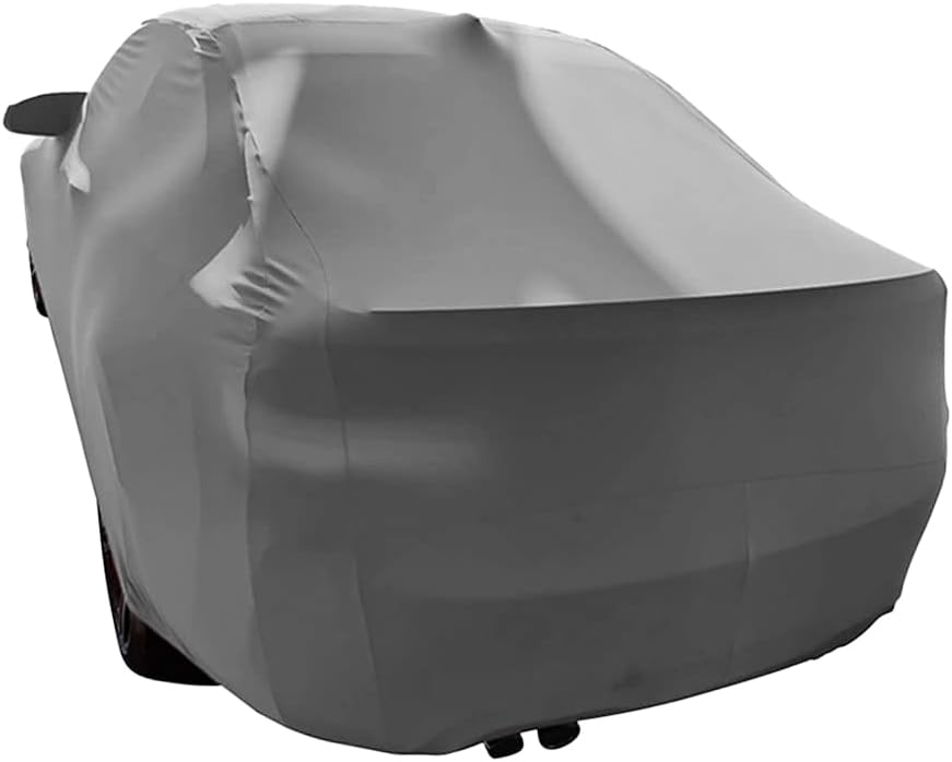 Indoor Autoabdeckung kompatibel mit BMW M2 (F87) mit Spiegeltaschen SUPER Soft Stretch