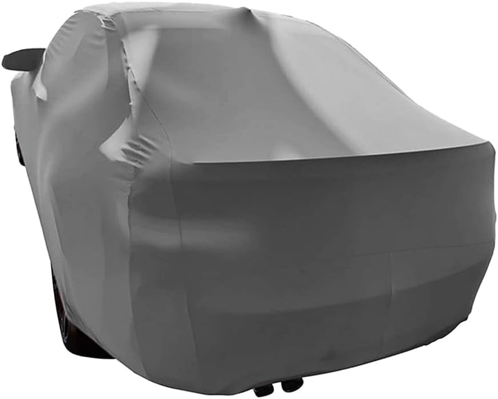 Indoor Autoabdeckung kompatibel mit BMW M2 (F87) mit Spiegeltaschen SUPER Soft Stretch