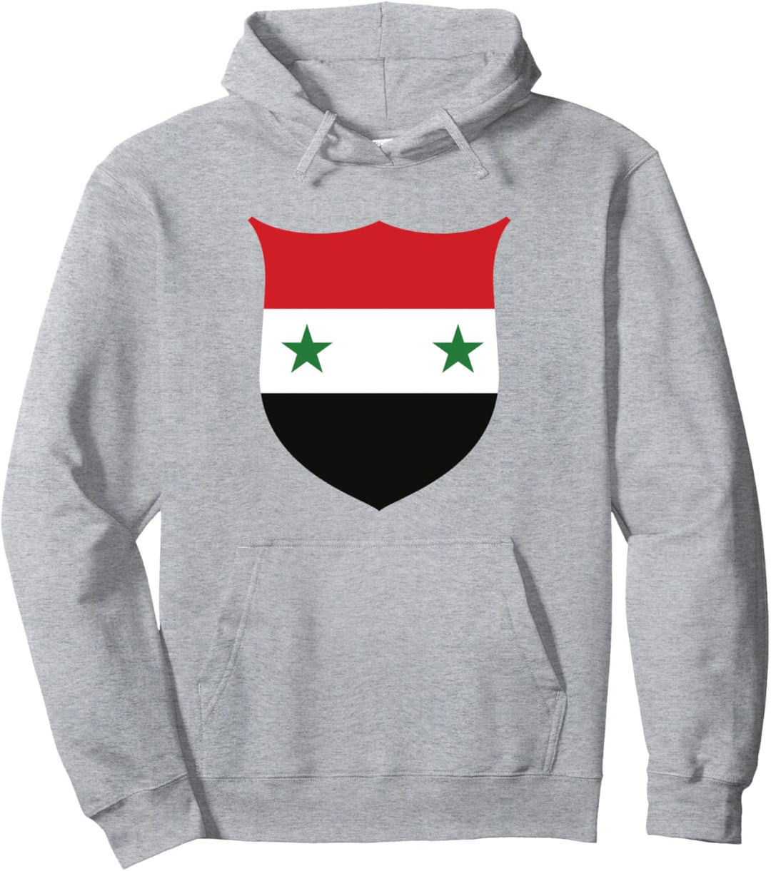 Syrien Flagge Deko Araber Syrer Damen Herren Asien Syria Pullover Hoodie