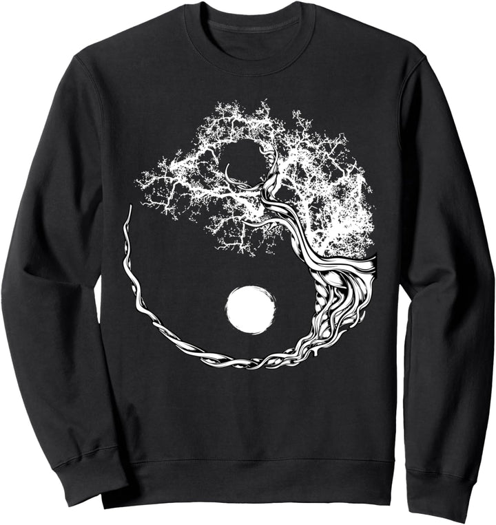 Yin Yang Bonsai Baum Japan Buddha Zen Meditation Buddhist Sweatshirt
