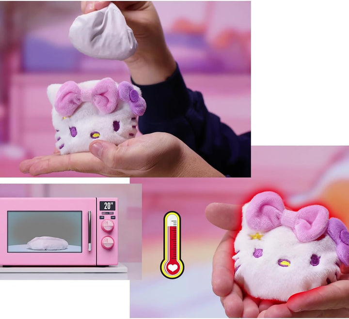 #sbabam Funny Box Hello Kitty Hand Warmer, wiederverwendbarer tragbarer Mikrowellen-Handwärmer, 3 St