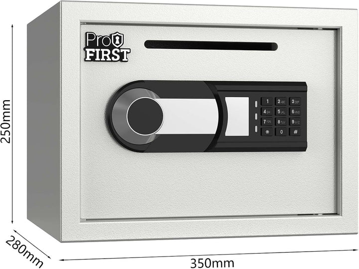 Profirst Möbeltresor Guardian 3 Einwurfschlitz Stahl Elektronikschloss Notöffnung herausnehmbarer Fa