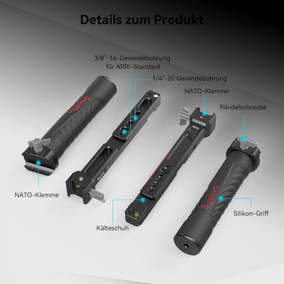 SMALLRIG RS2 RSC2 RS3 RS3 Pro Dual Handgrip, Doppelhandgriff für DJI RS 2/RSC 2/RS 3/RS 3 Pro - 3027