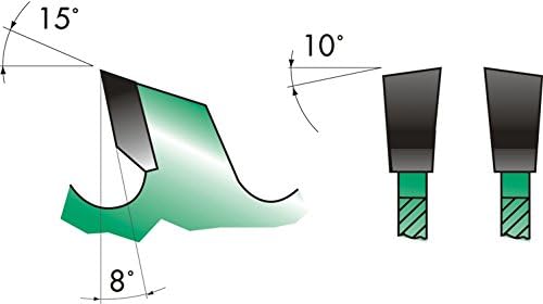 Edessö 54430030 HM-Kreissägeblatt Rasant-Silberpfeil 2 KNL HW 300x3,2/2,2x30 Z=96 VW, Silber