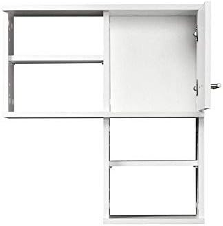 Schildmeyer Hängeschrank 119993 Isola, 60x20.5x65 cm, weiss, Weiss