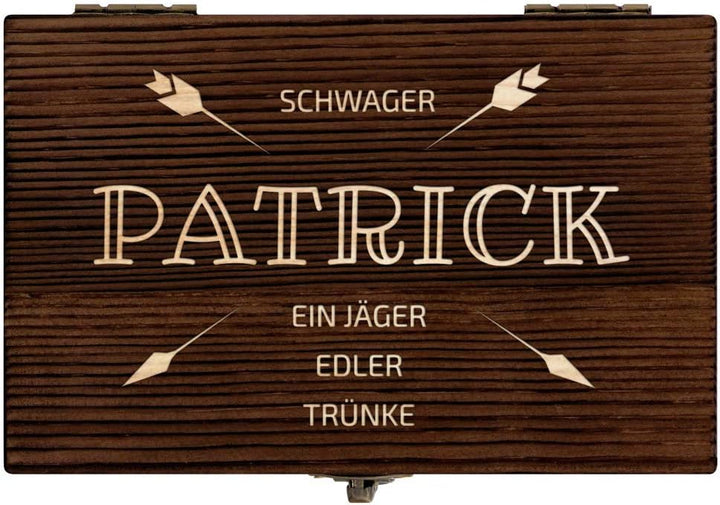 Maverton Whisky Steine Set - in Holzbox mit Gravur - 6 Eiswürfel + Zange + Velourbeutel - wiederverw