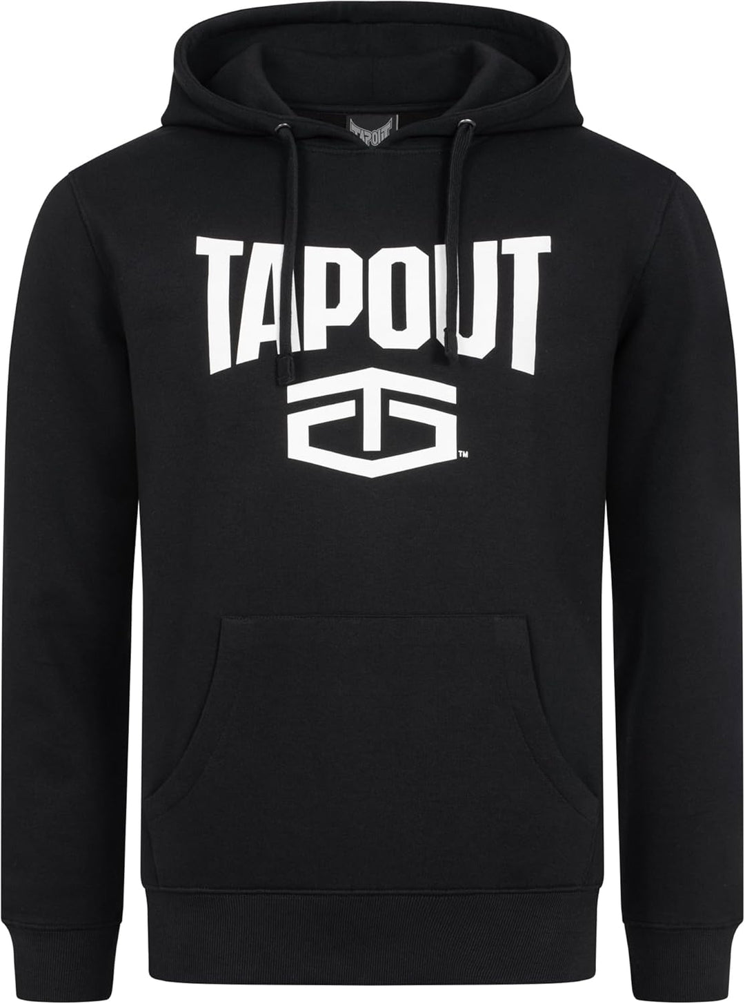 Tapout Herren Active Basic Hoodie Kapuzenpullover S Black/White, S Black/White