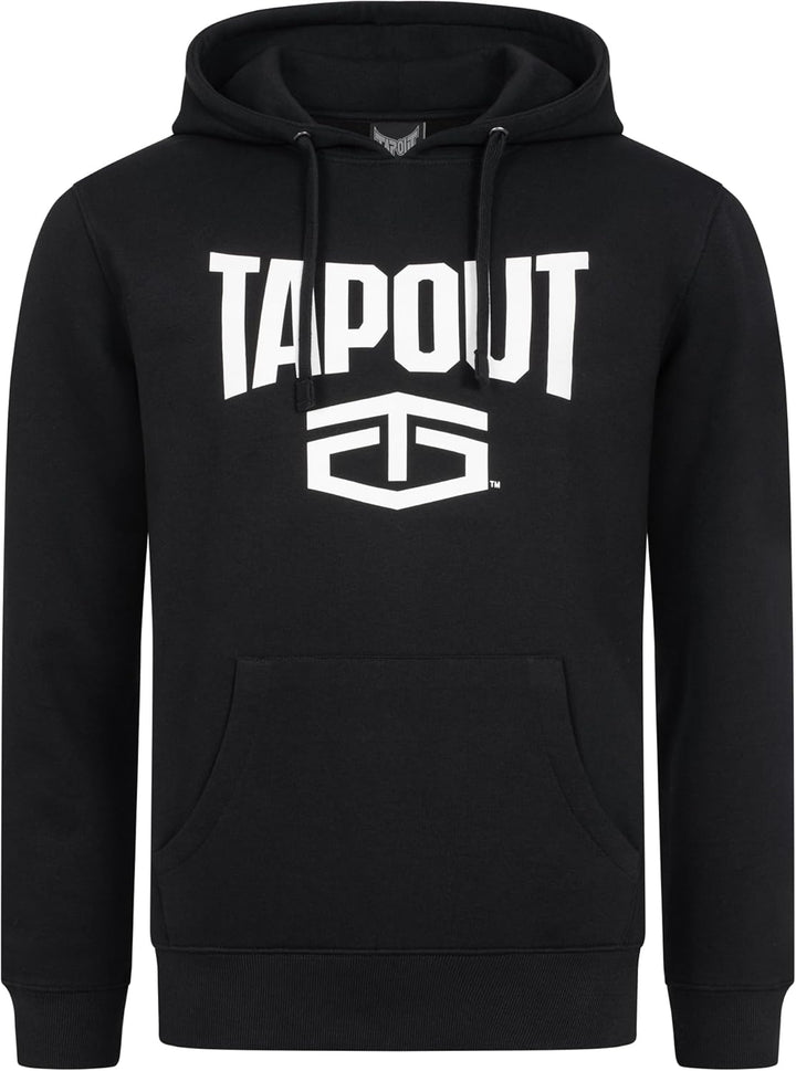 Tapout Herren Active Basic Hoodie Kapuzenpullover S Black/White, S Black/White