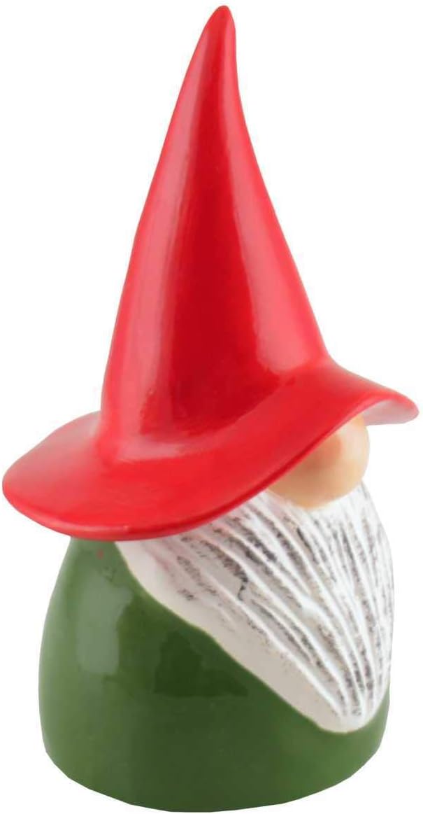 Tangoo Keramik-Wichtel grün mit roter Mütze H ca 20 cm | TA-61880 | 4037432618806