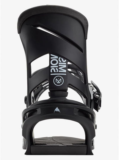 Burton Mission Snowboardbindung Schwarz S, Schwarz S