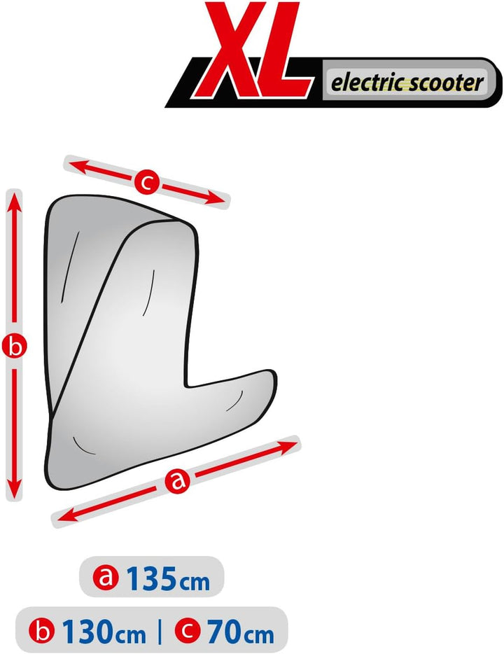 Saferide Elektroroller Abdeckung Wasserdicht Elektromobil Abdeckplane Schutzhülle Cover Scooter UV-b
