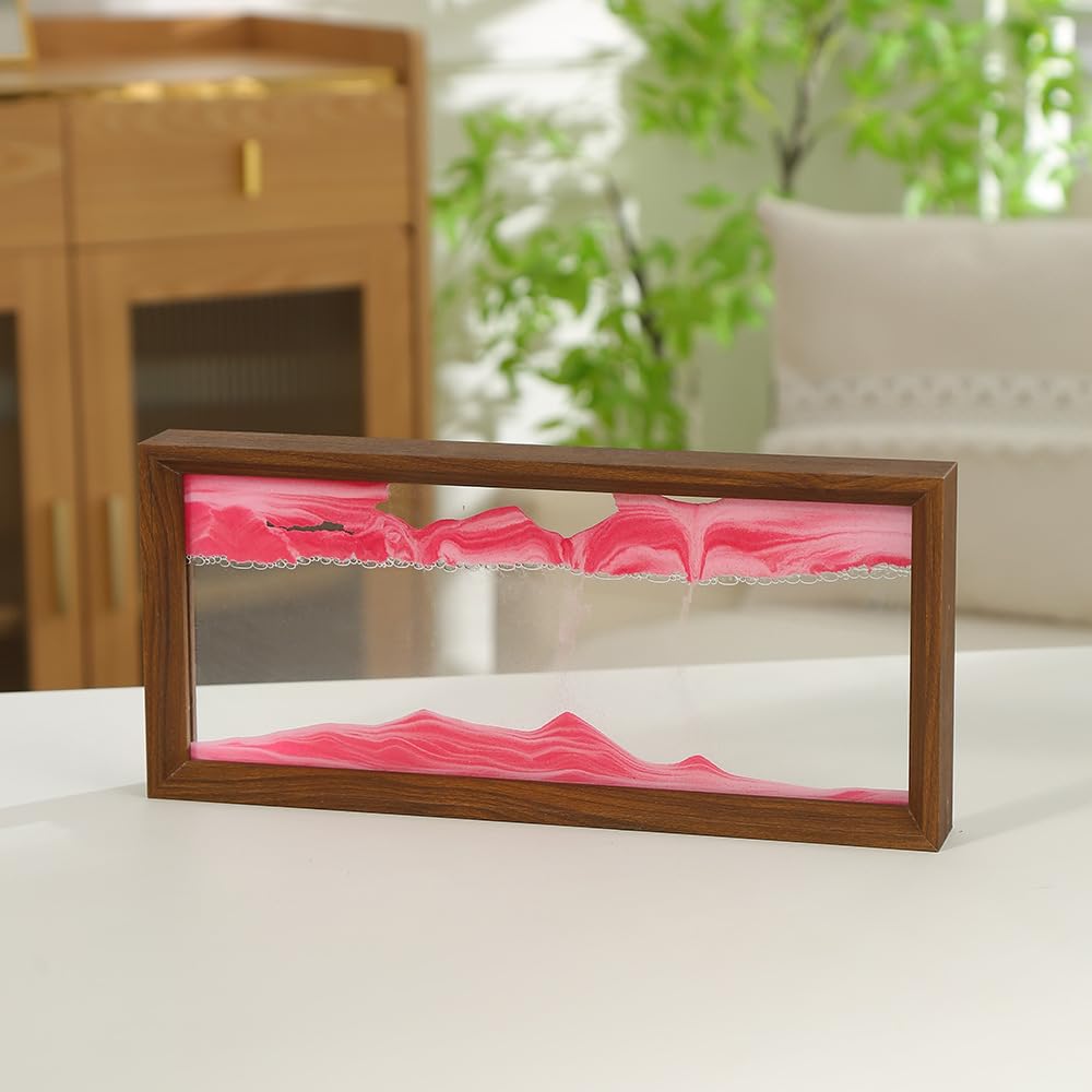 AzureLeap Sandbilder zum Drehen 3D Sandscape die Sandkunst in Tiefsee Fliessende Sandmalerei Sandbil