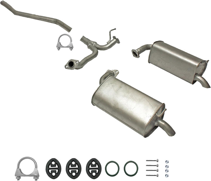 Ferroz Export Ersatz für Auspuff ab Kat Mazda 6 (GG und GY) 2.0 und 2.3 Auspuffanlage