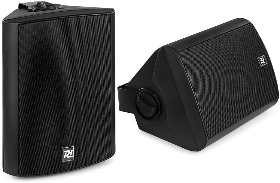 Power Dynamics DS50AB Bluetooth Lautsprecher Outdoor Lautsprecher Aussenbereich 100 Watt In- und Out