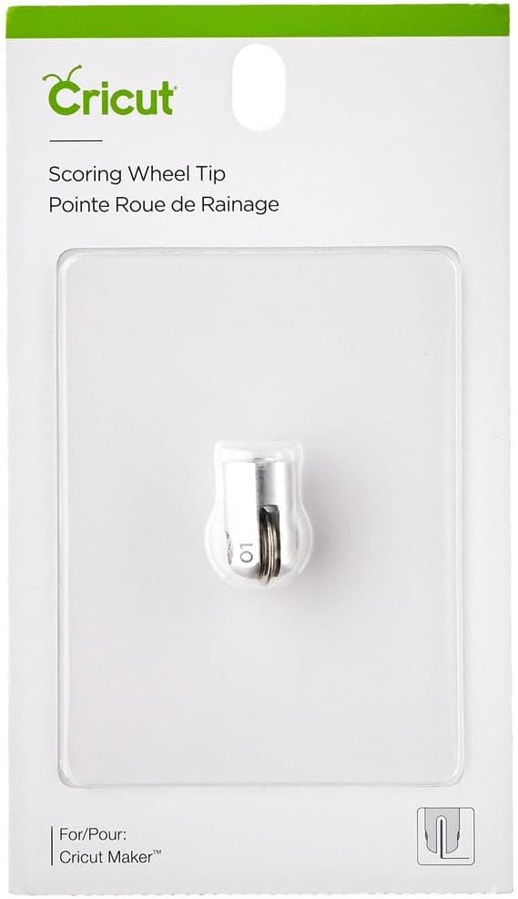 Cricut Single QuickSwap Scoring Wheel, Silber Single Single, Single Single