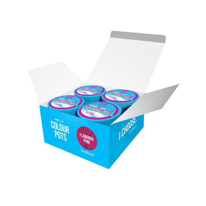 La Riche Directions Semipermanente Haarfarbe 100 ml Dose 4 Packung (Flamingo Pink) Rosa 100 ml (4er