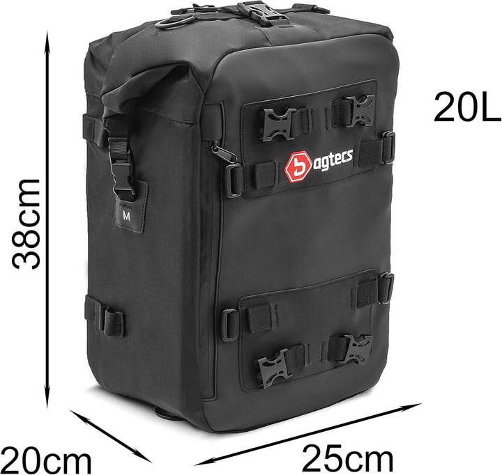 Motorrad Hecktasche/Rucksack Bagtecs KH2 20L schwarz