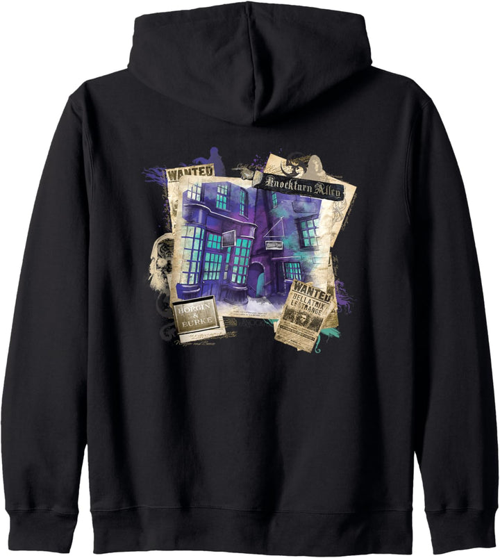 Harry Potter Knockturn Alley WantedBellatrix Lestrange Kapuzenjacke