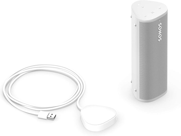 Sonos Roam White Qi-Ladegerät.