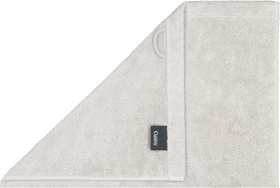 CAWÖ Home Handtücher Life Style Uni 7007 Platin - 705 Badetuch 100x160 cm, Badetuch 100x160 cm