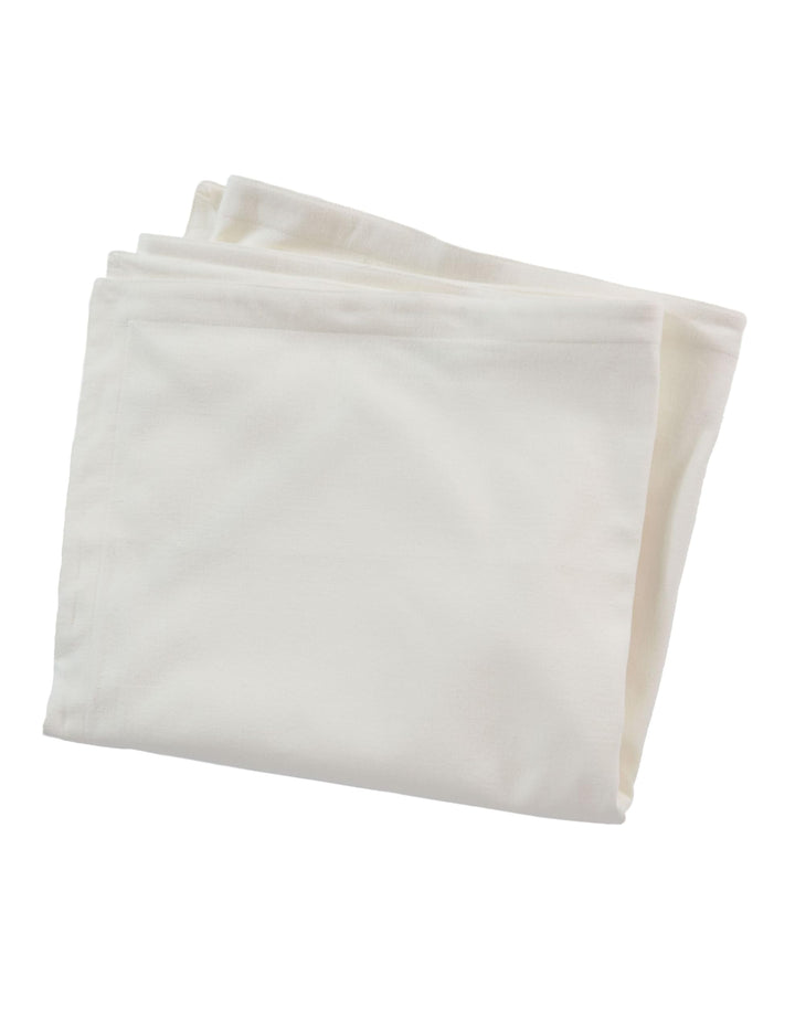Bio Matratzenschutzauflage 100% Bio-Baumwolle (kbA) GOTS zertifiziert, Spannecken, Natur, 90 x 200 c