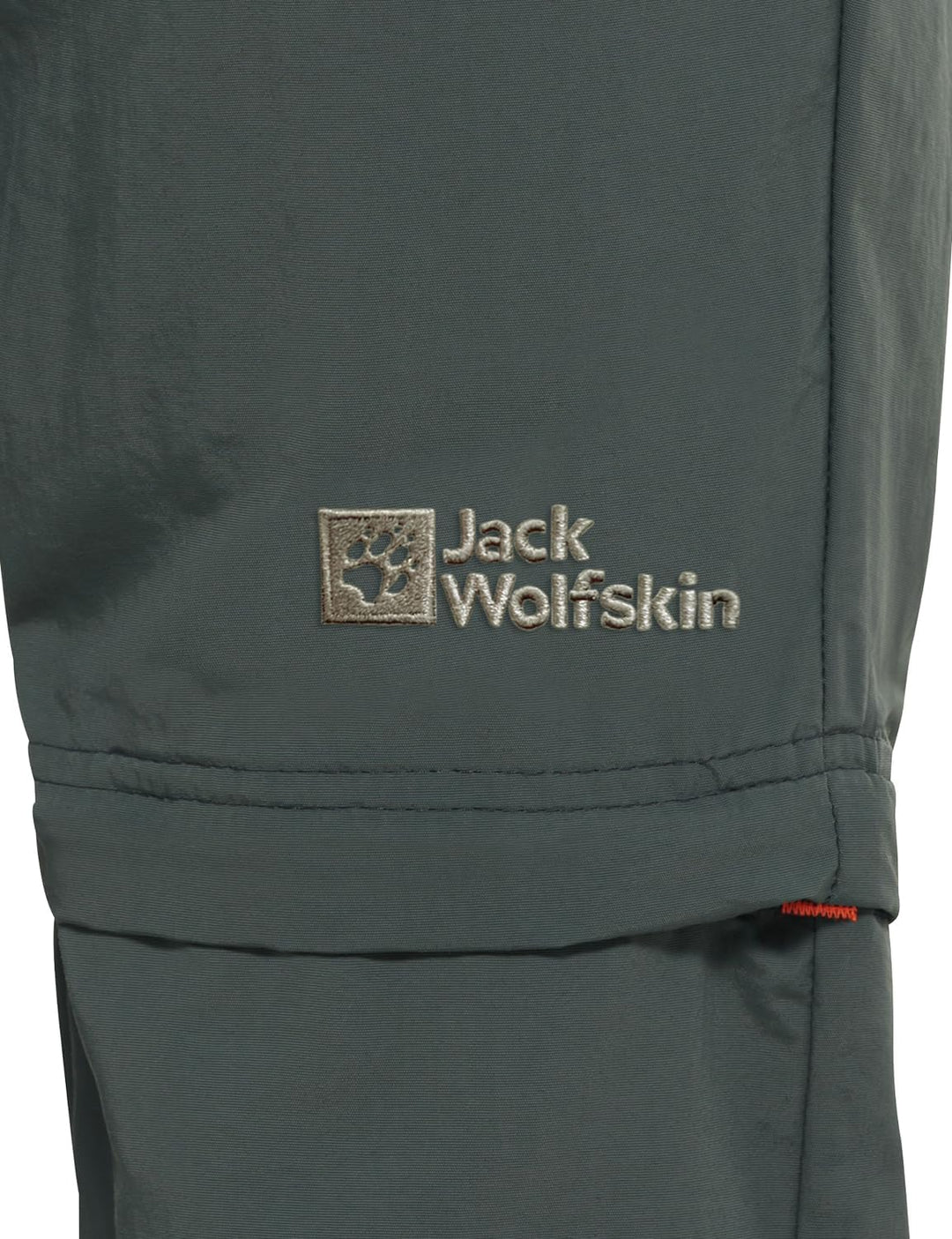 Jack Wolfskin Kinder SAFARI Hose mit abzippbaren Hosenbeinen 116 Slate Green, 116 Slate Green