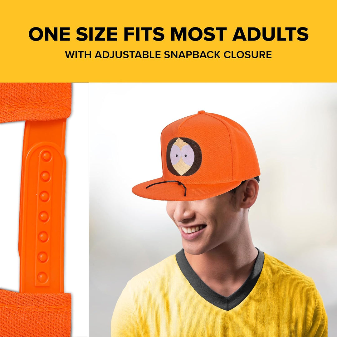 Concept One Unisex South Park Cap, Adjustable Snapback Baseball Hat with Flat Brim Baseballkappe, Ke