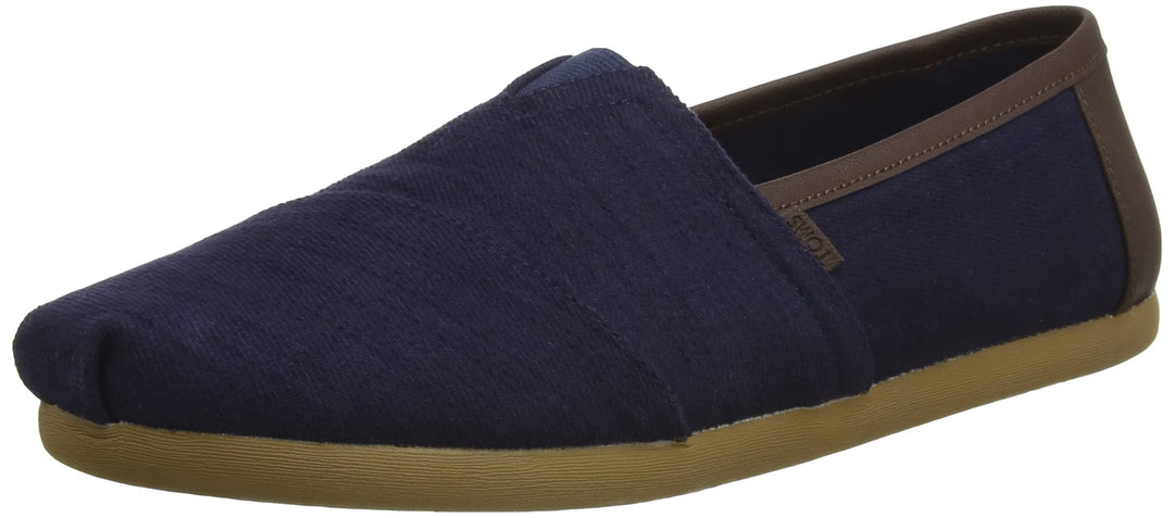 Toms Herren Seasonal Classic Tropical Espadrilles 43 EU Denim Braun, 43 EU Denim Braun