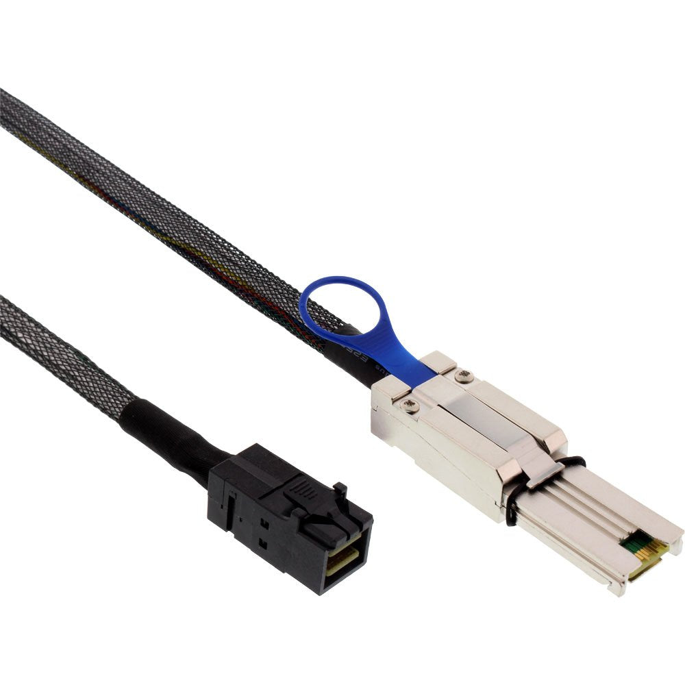 InLine 27636C Mini SAS HD Kabel, SFF-8643 zu SFF-8088, 2m