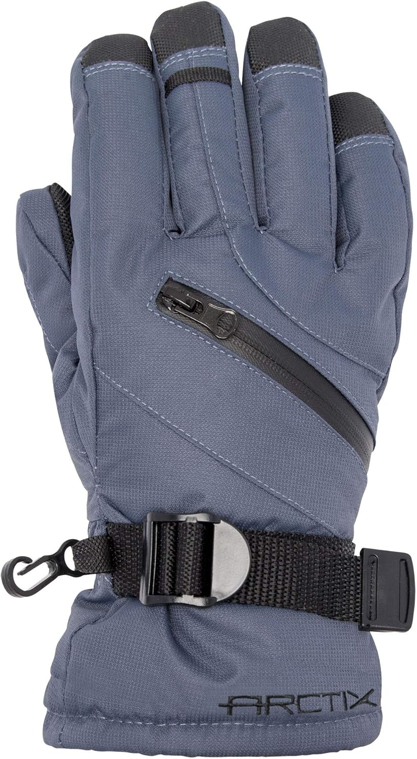Arctix Damen Isolierte Downhill-Handschuhe kaltes Wetter XL stahl, XL stahl