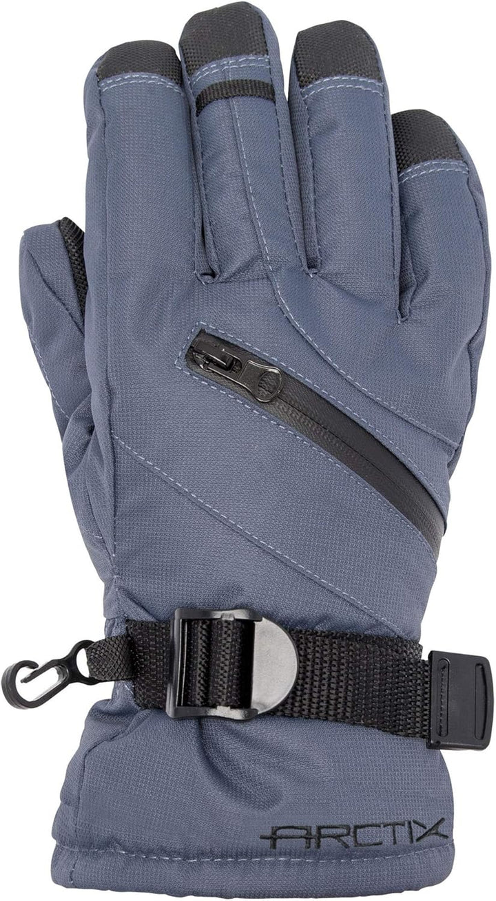 Arctix Damen Isolierte Downhill-Handschuhe kaltes Wetter XL stahl, XL stahl
