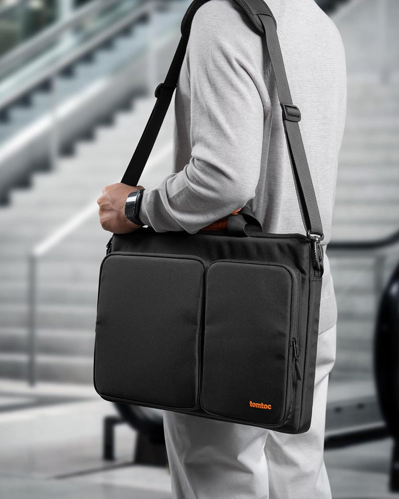 tomtoc 17,3 Zoll Laptop Tasche Schultertasche Umhängetasche für 2023 ASUS ROG Strix Scar 18 G834JY-X