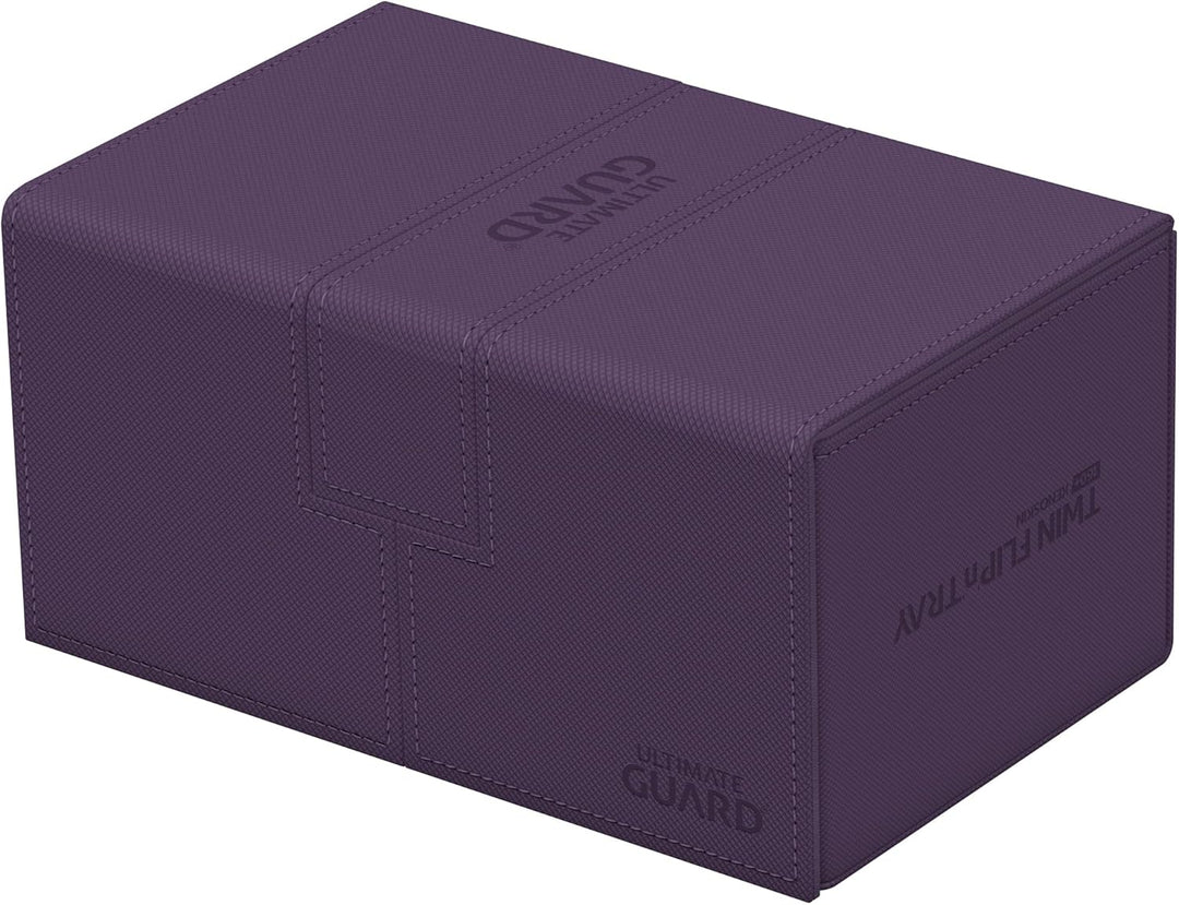 Ultimate Guard Twin Flip`n`Tray 160+ XenoSkin Monocolor Violett, Violett