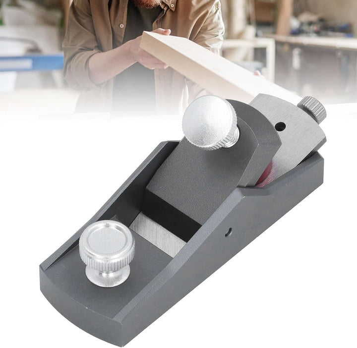 Kleiner Handhobel, Mini-Holzhobel, Block-Handhobel aus Aluminiumlegierung, Holz-Handhobel, Kleiner B