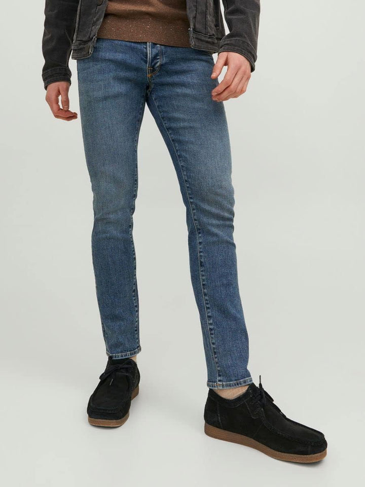 JACK & JONES Male Slim Fit Jeans JJIGLENN JJFOX SBD 948 NOOS Slim Fit Jeans 33W / 30L Blauer Denim 1