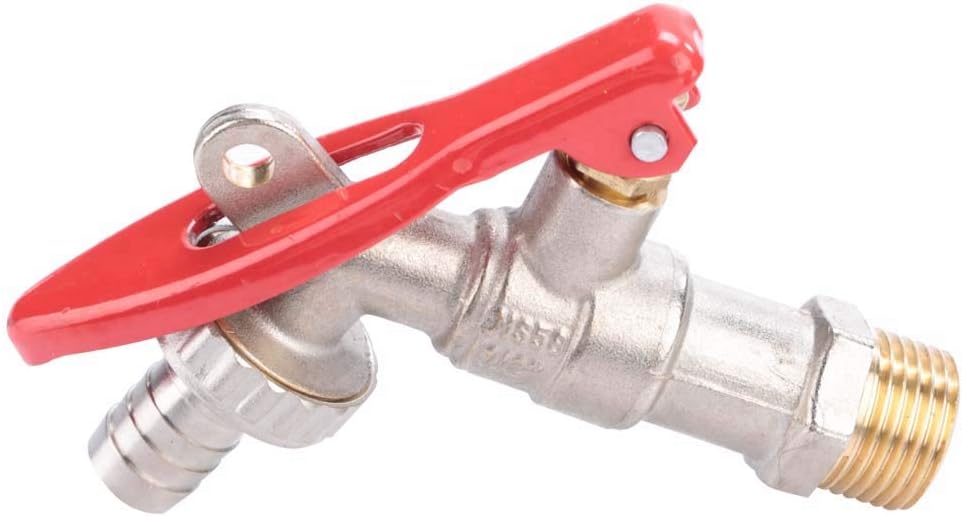 Auslaufkugelhahn abschliessbar, 1/2" vernickelt