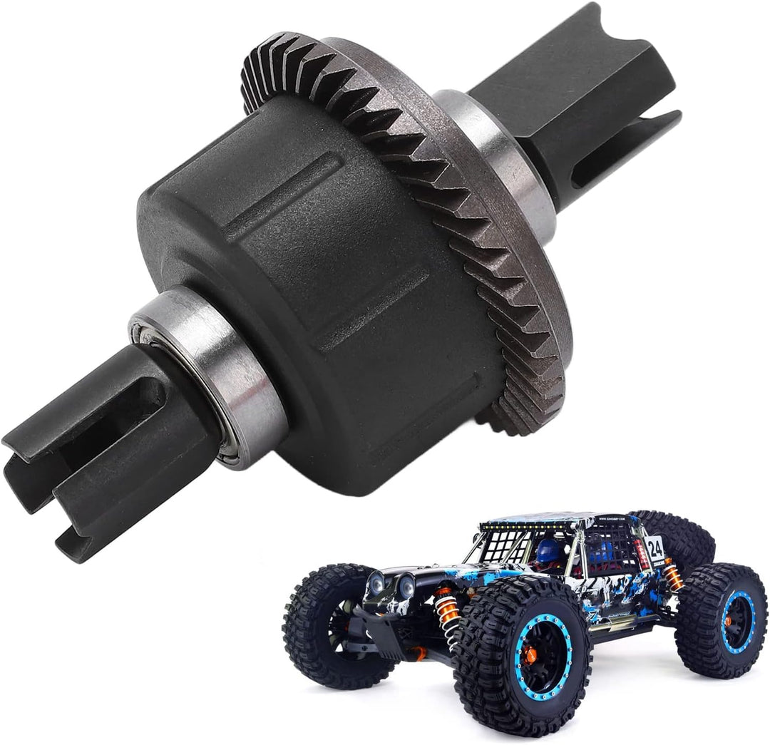 RC 43T Differentialgetriebe, 43T Differentialgetriebe Vorne Hinten mit Dichtungen Zubehör für ZD Rac