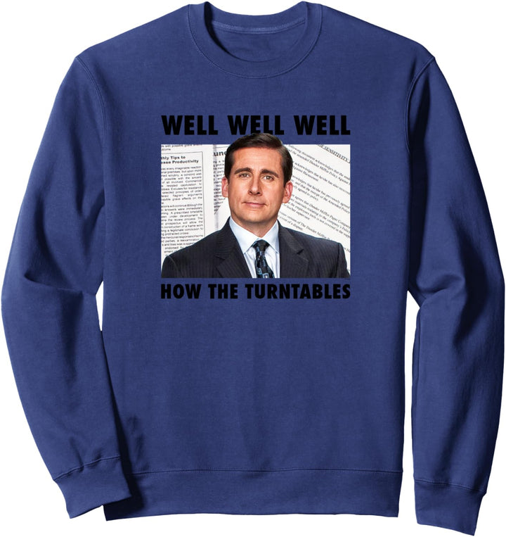 The Office Michael Wie die Plattenspieler Sweatshirt