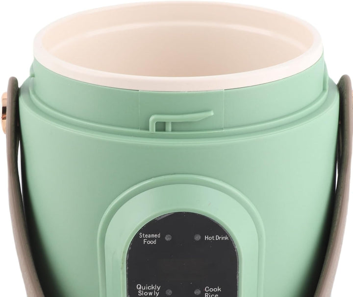 Tragbarer Elektrischer Topf, Mini-Multifunktions-Kochtopf 500 W, Reisekocher aus Edelstahl für Hausf