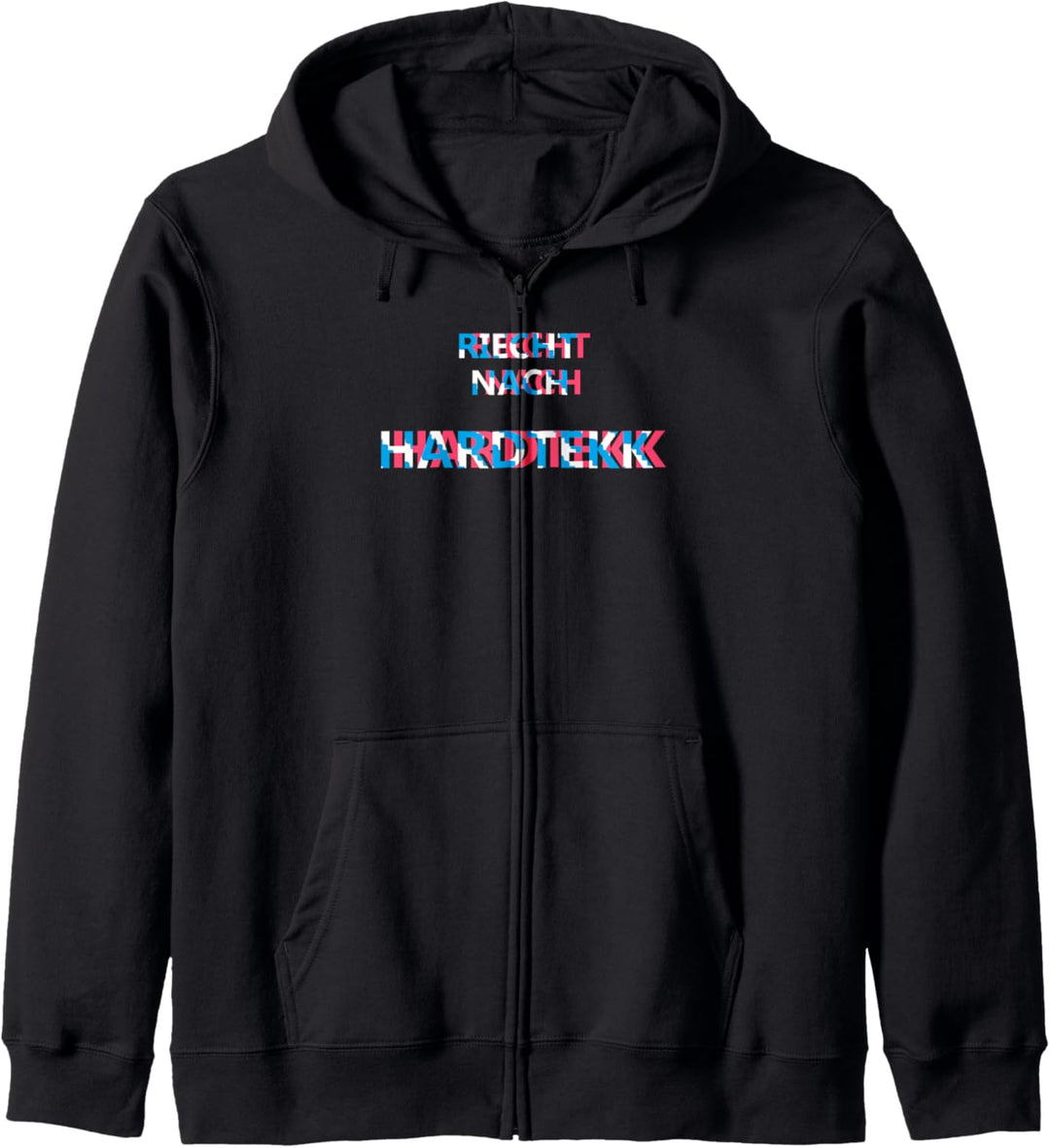 Rave Raver Festival Outfit - Riecht nach Hardtekk Kapuzenjacke