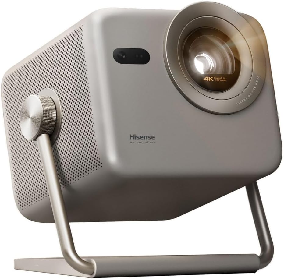 Hisense Laser Mini Projector M2 Pro, 65”-200" Projektionsgrösse,4K,Optischer Zoom 1.0-1.3:1,Reiner D