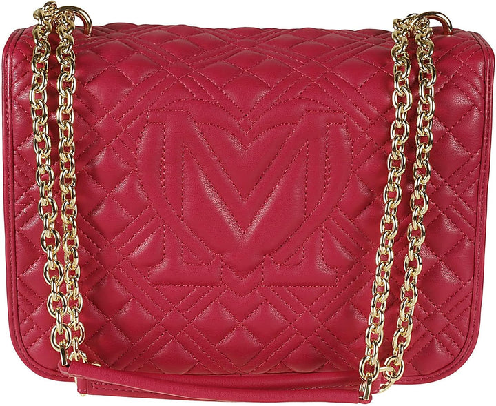 Love Moschino Damen Jc4000pp1fla0 Umhngetasche Fuchsia, Fuchsia
