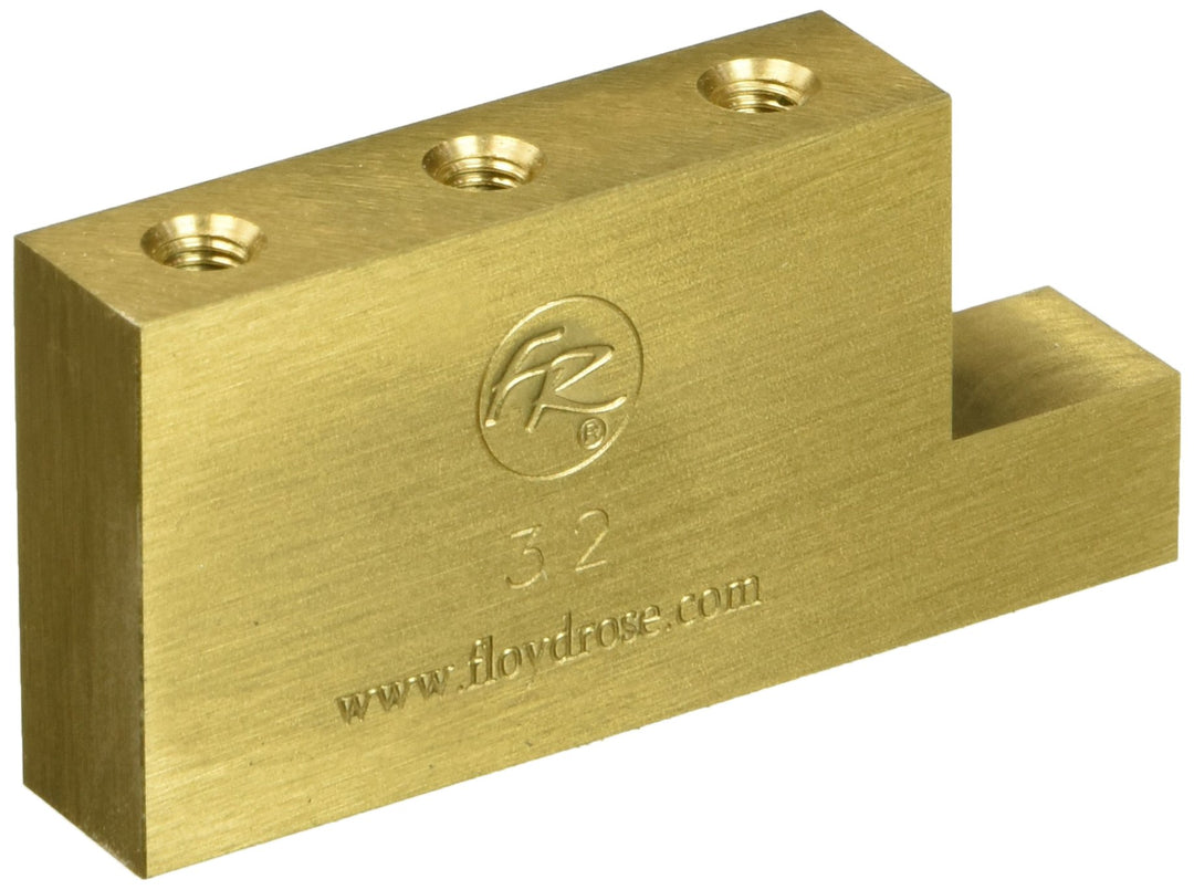 Floyd Rose Fat Brass L Block E-Gitarre Steg (FROFTBL32) 32 mm, 32 mm
